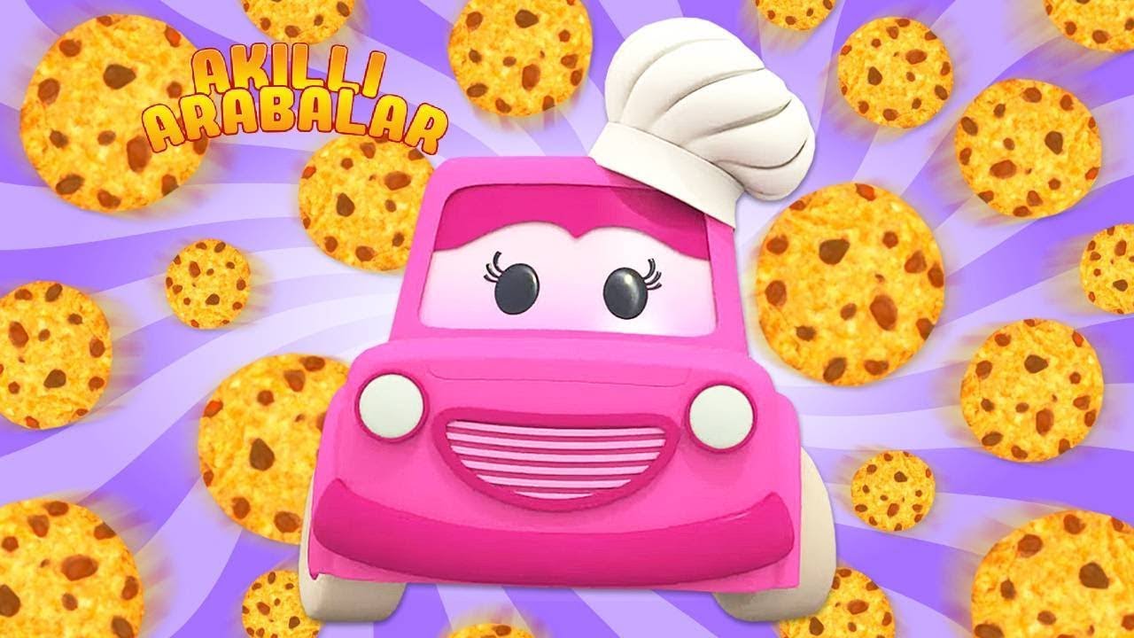 Çizgi film! Akıllı Arabalar ile yemek oyunları! Bebekler için eğlenceli videolar!