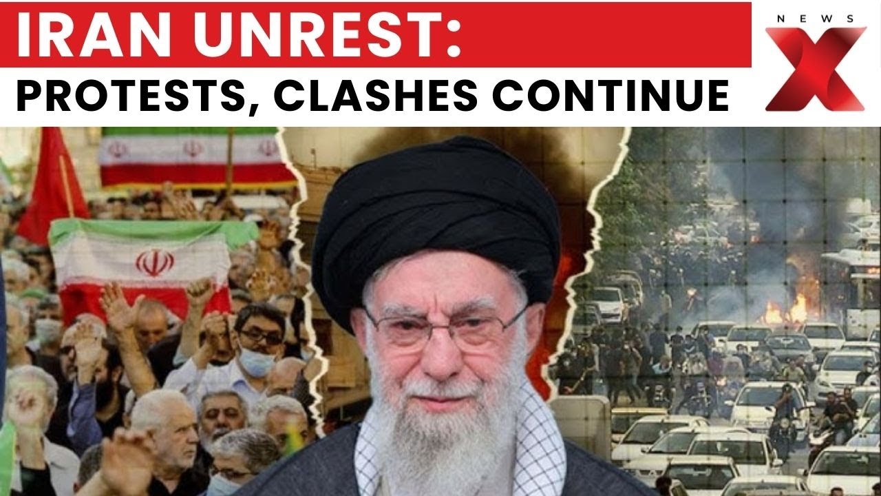Iran Protests Escalate: Clashes in Qom Amid Trump&rsquo;s Threats of US Intervention | NewsX