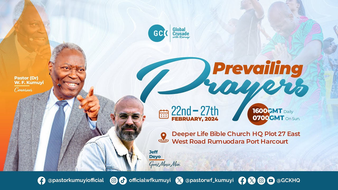 Discovering Dynamic Men for a Nation's Darkest Hour || Pastor W.F Kumuyi