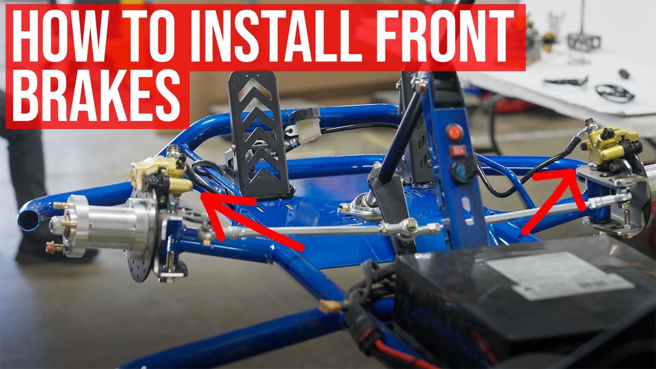 How to install Front Brakes on Battle Aero Drift Kart