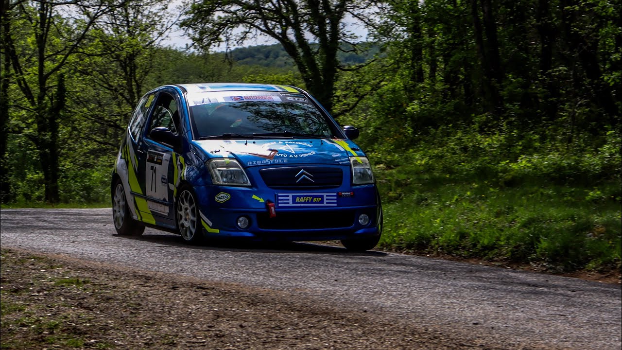 Rallye du Quercy 2024 ON BOARD Duperrin Angel / Jean Théo C2 N2s