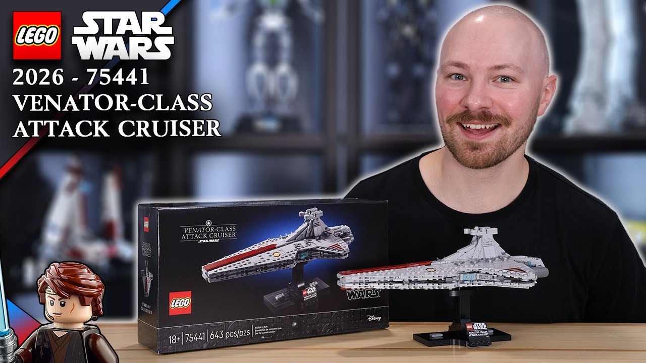Достигла ли серия LEGO Star Wars 2026 своего пика с выходом набора Starship Collection Venator?