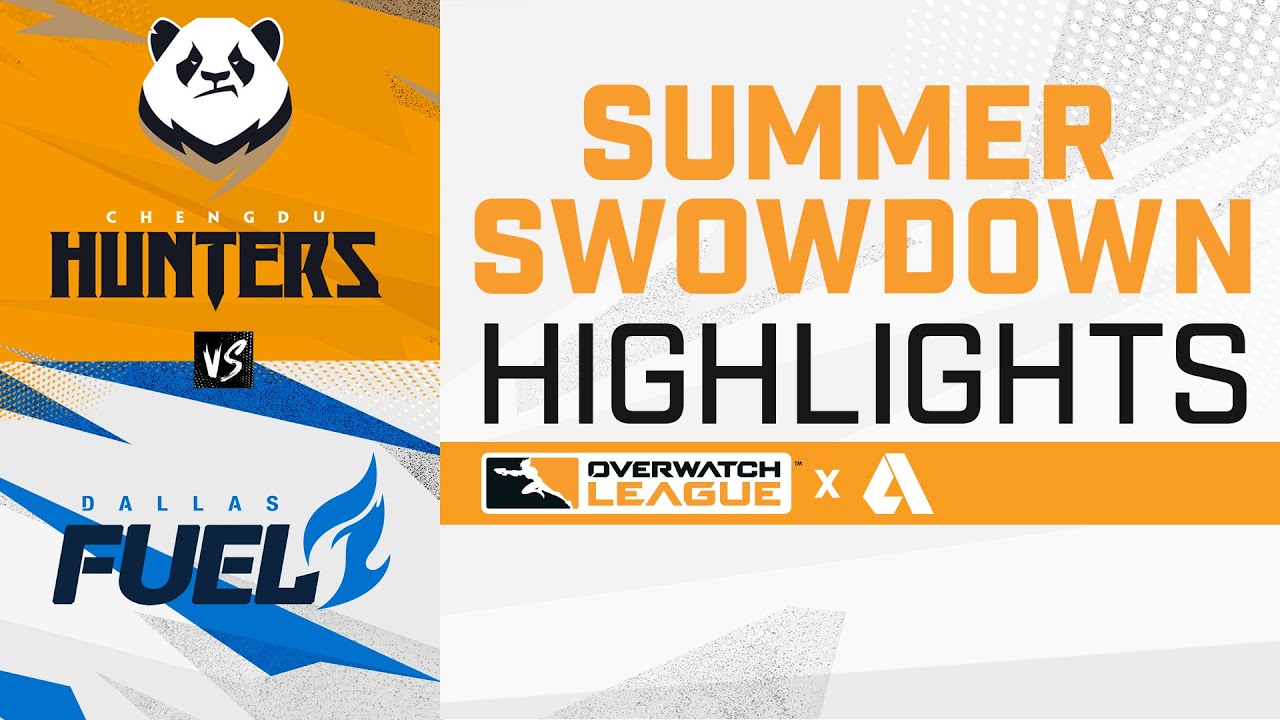 Chengdu Hunters VS Dallas Fuel - Overwatch League 2021 Highlights | Summer Showdown