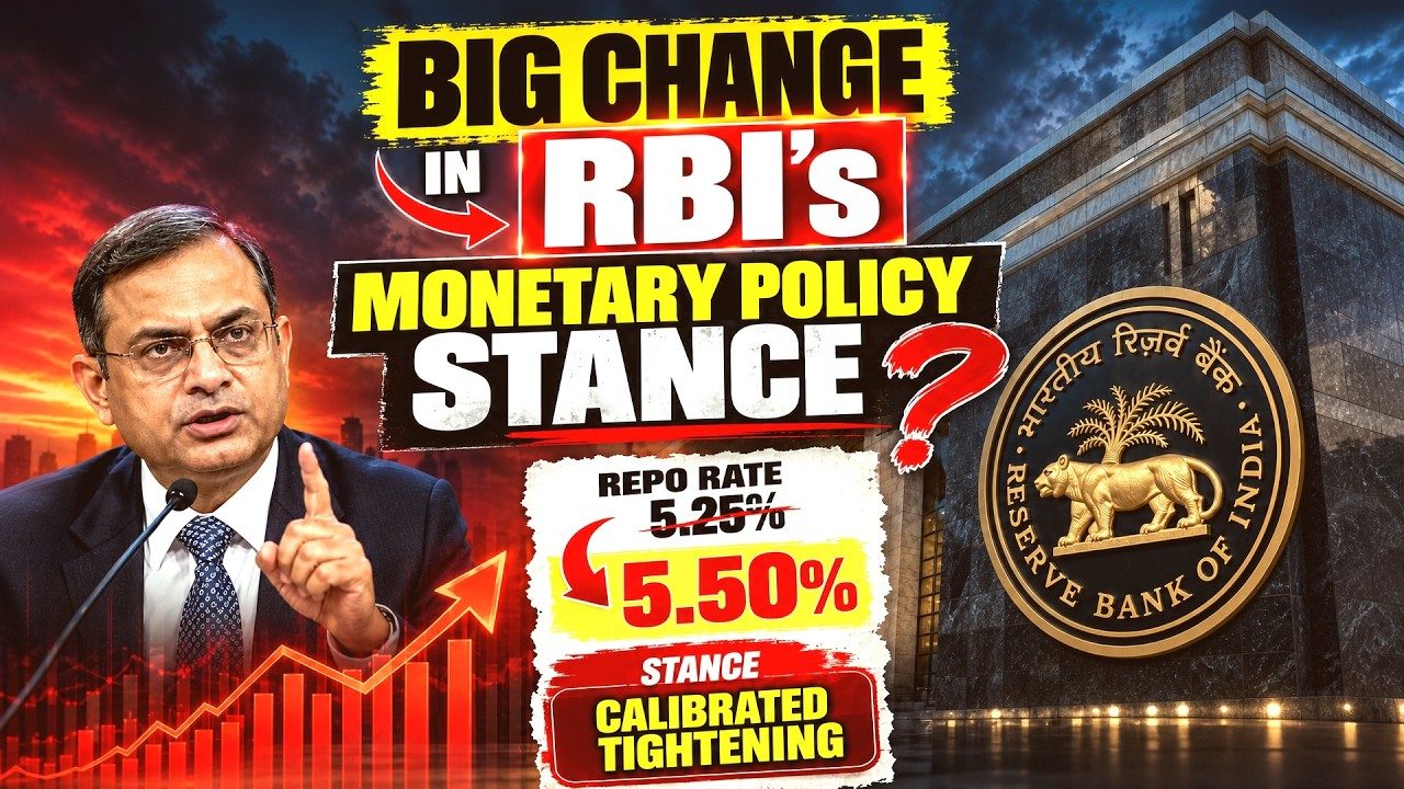 RBI Monetary Policy 2026: Repo Rate & Stance Changes | By Veer Ashutosh