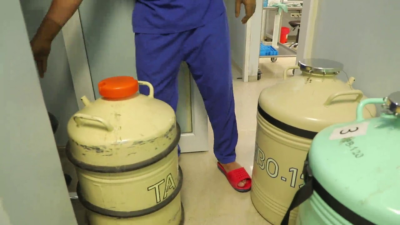 How to fill liquid nitrogen- General procedure