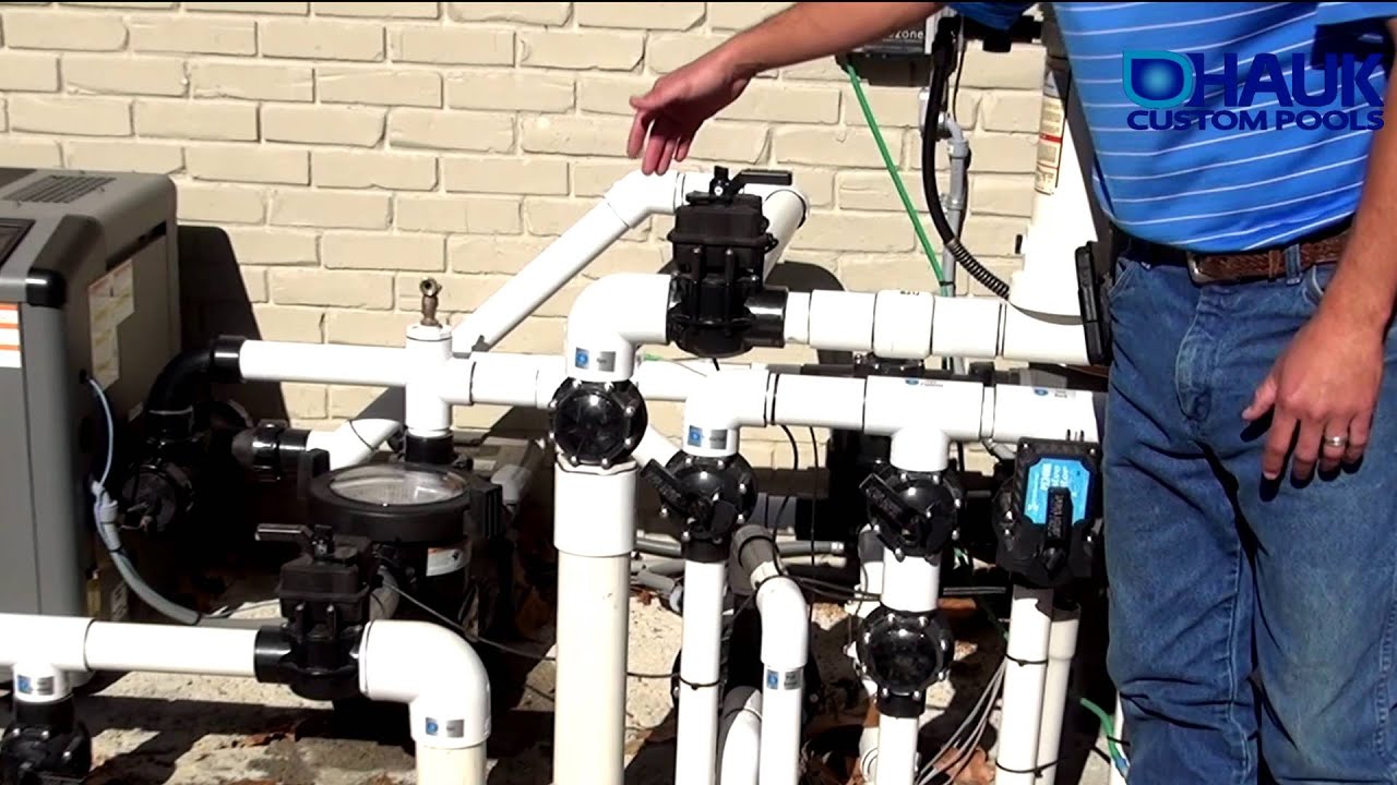 Swimming Pool Plumbing ~ Hauk Custom Pools