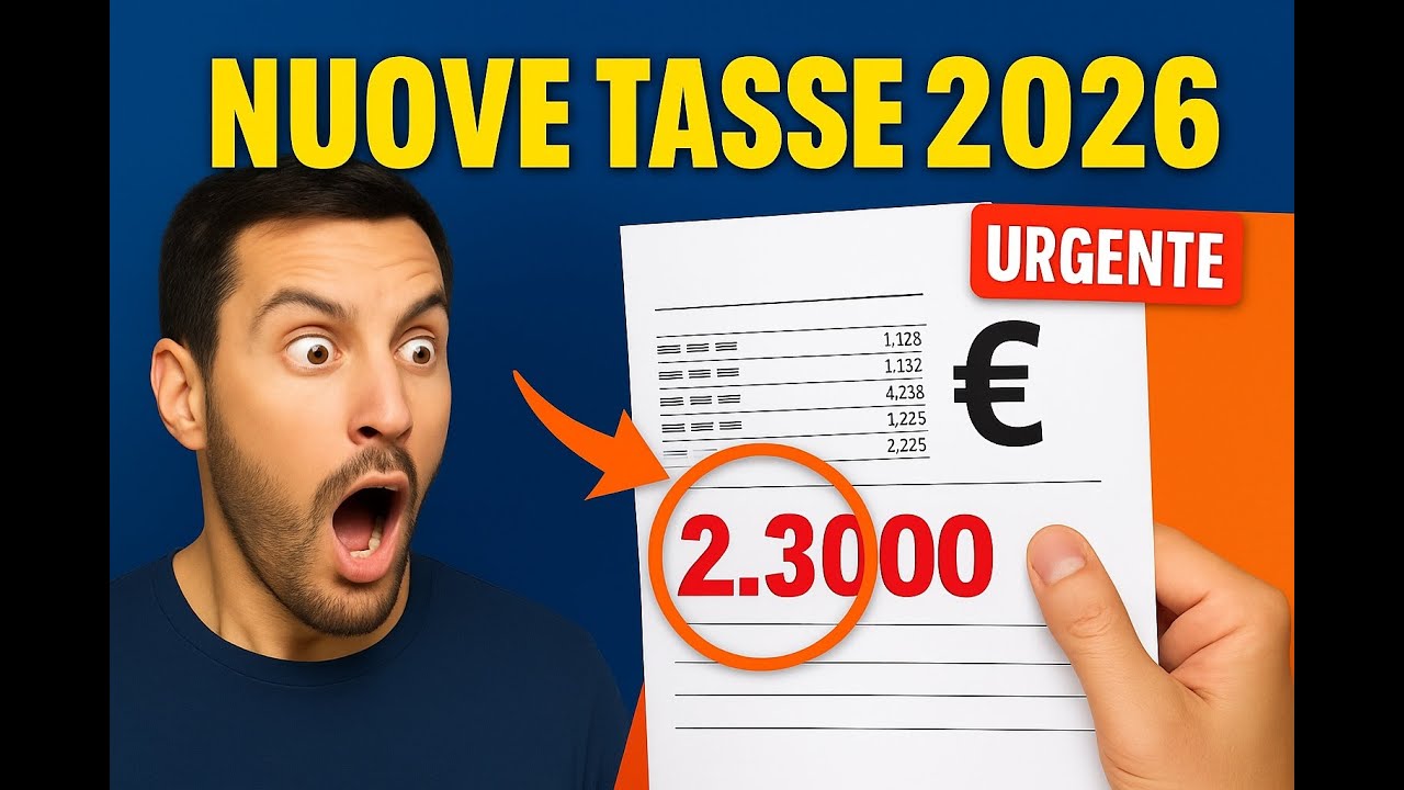 Novit&agrave; tasse straordinari 2026: ecco cosa cambia davvero