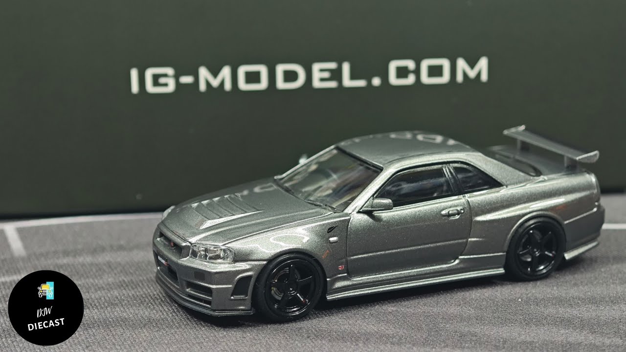 Nissan Skyline GTR R-34 Nismo CRS by Ignition Model 1/64 | UNBOXING and REVIEW