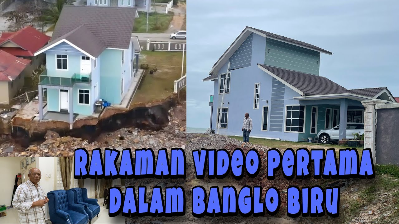 Banglo Biru bergegar setiap kali dipukul OMBAK