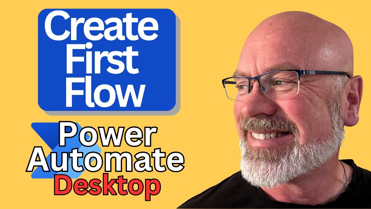 Power Automate Desktop: Watch this video to easily learn to create your first automated flow.