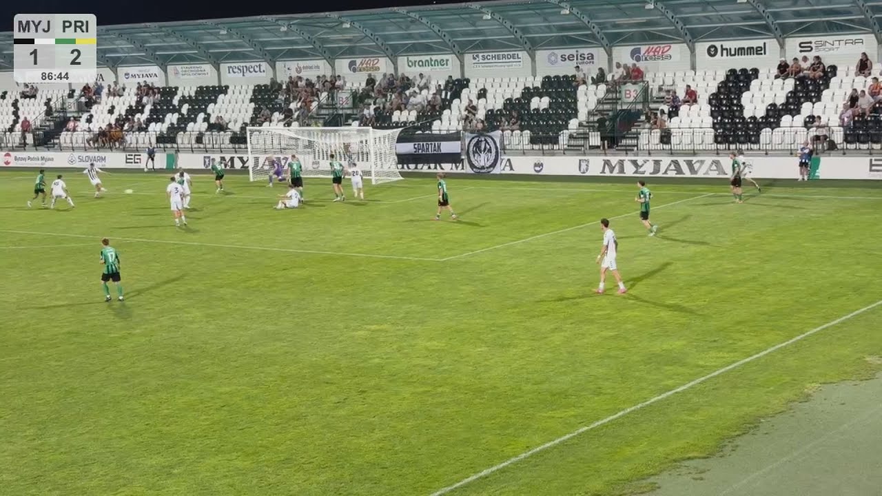 Spartak Myjava - FC Ban&iacute;k Prievidza  3. kolo Tipos ligy z&aacute;pad
