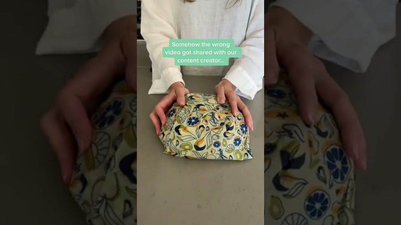 We messed up 😳 | Beeswax Wrap ASMR
