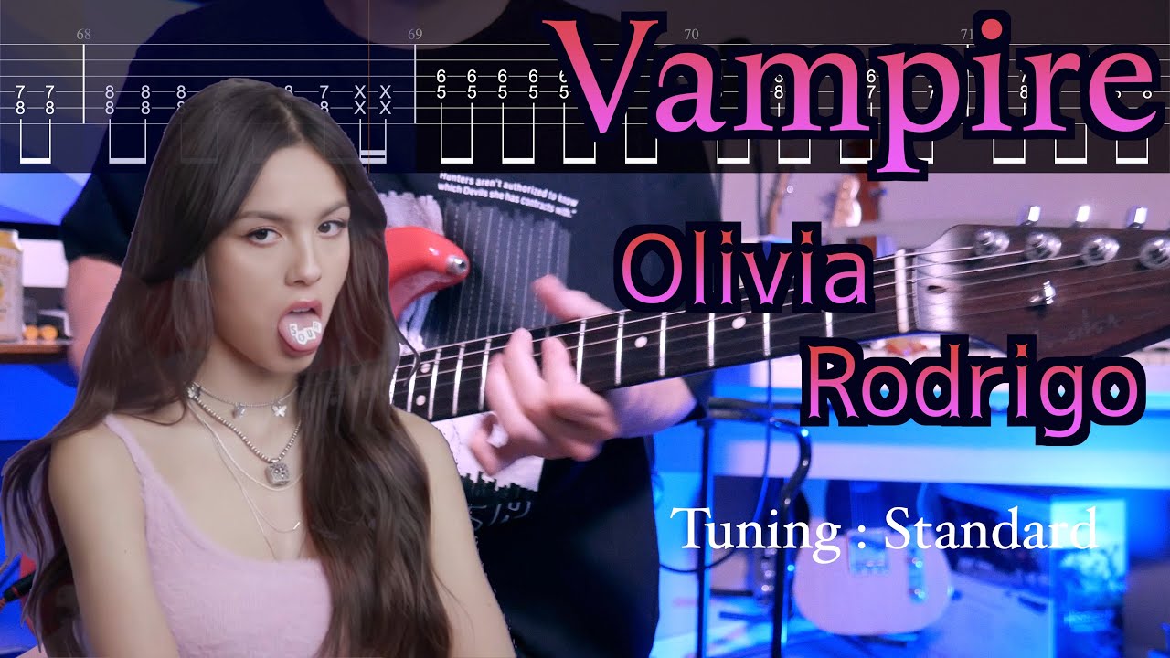 【TABS】Vampire / Olivia Rodrigo【Guitar Cover】
