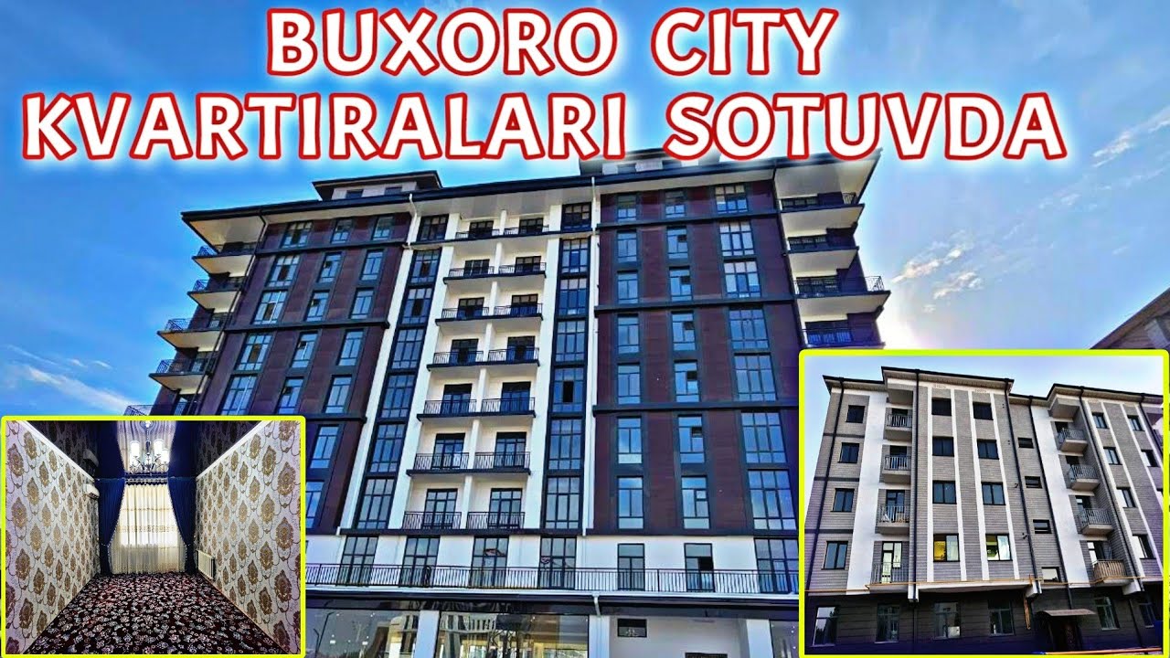 БУХАРА КВАРТИРЫ // BUXORO CITYDAN SOTUVDAGI KVARTIRALAR 27.07.2023