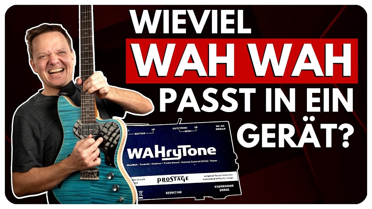 Das beste WahWah-Pedal ist kein Pedal!