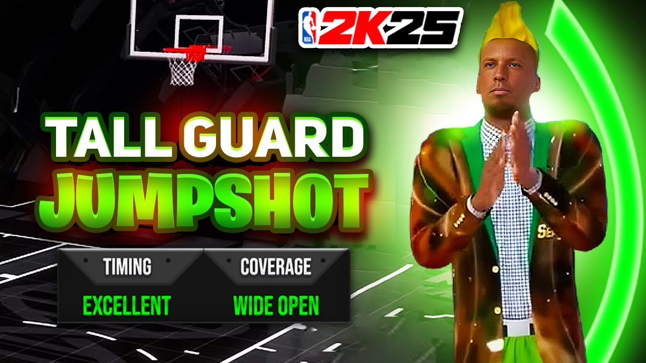 UNSTOPPABLE JUMPSHOTS FOR TALL GUARDS IN NBA2K25!
