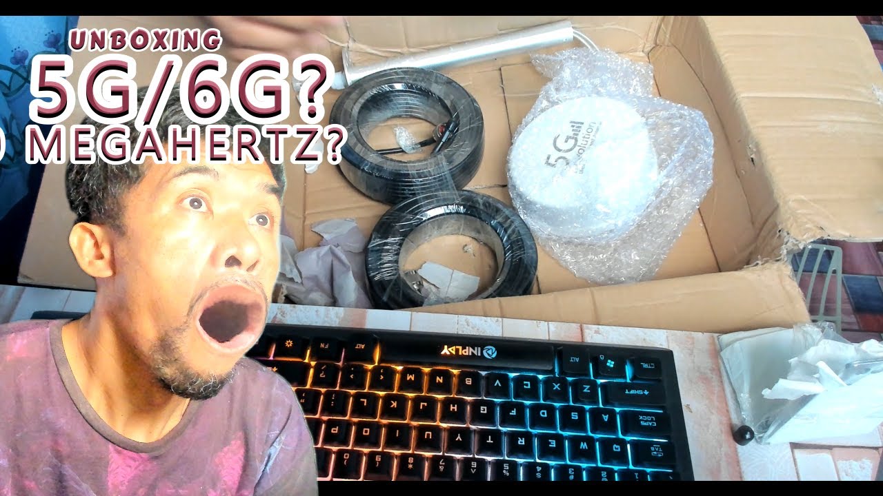 Unboxing Version 9 MINO Parabolic 5G 6G 6000 Megahertz