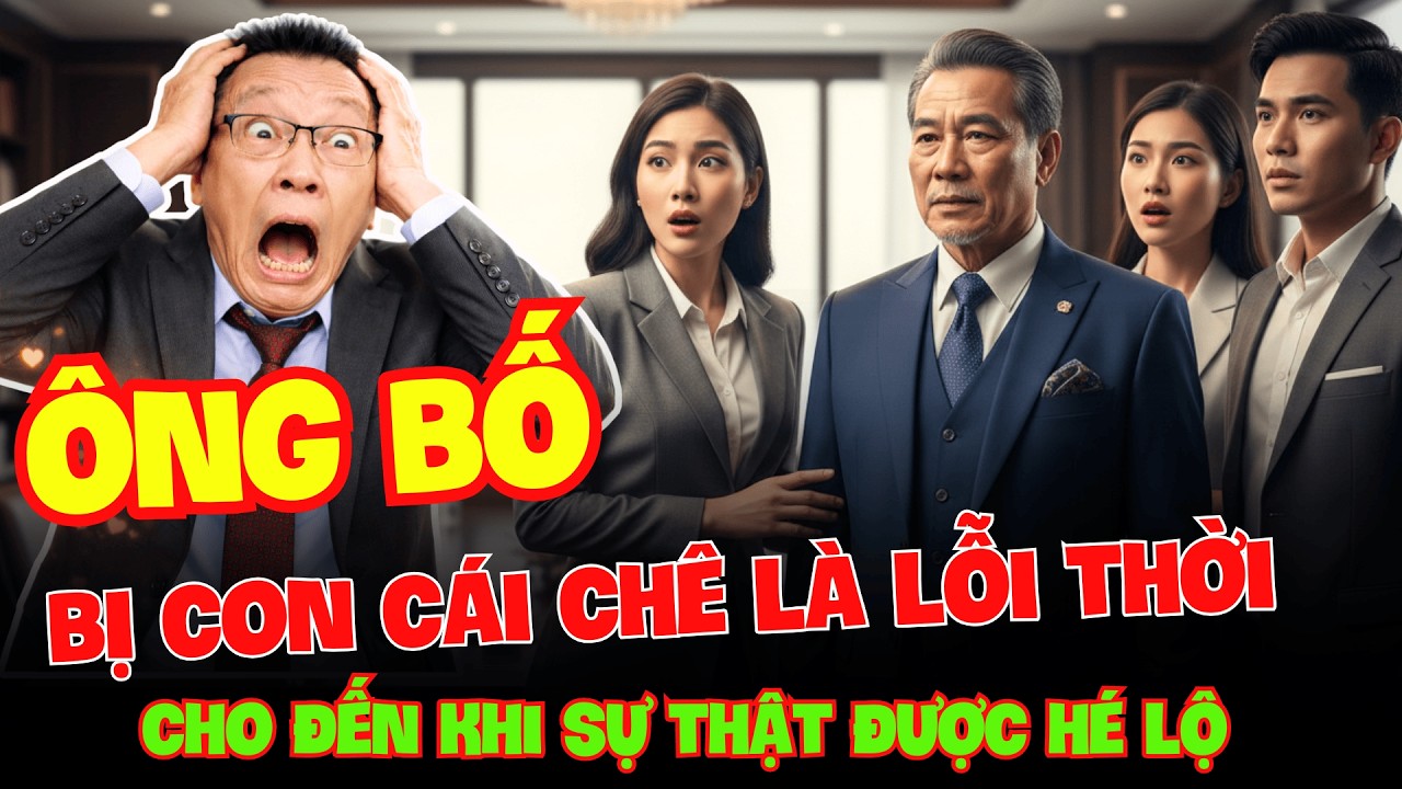 Ông Bố Bị Con Chê Ăn Mặc Lỗi Thời, Nhưng Khi Ông Bước Vào Phòng Họp Thì Ai Cũng Bất Ngờ Đứng Dậy.