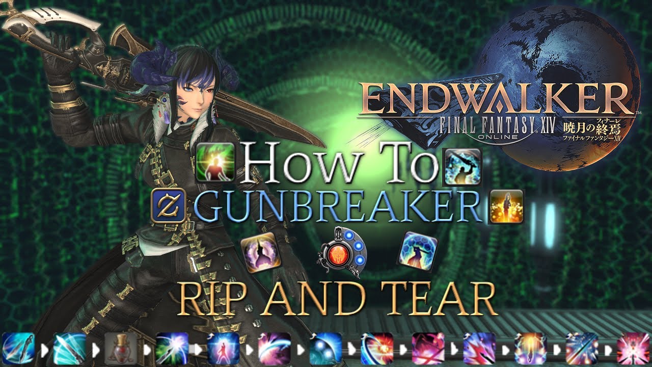 FFXIV Endwalker: Level 90 Gunbreaker Guide Opener, Rotation, Stats & Playstyle etc [Outdated]