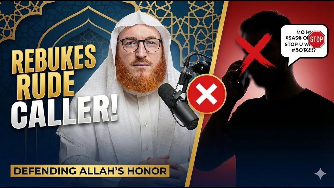 Rebuking a Caller Who Was Rude to Allah