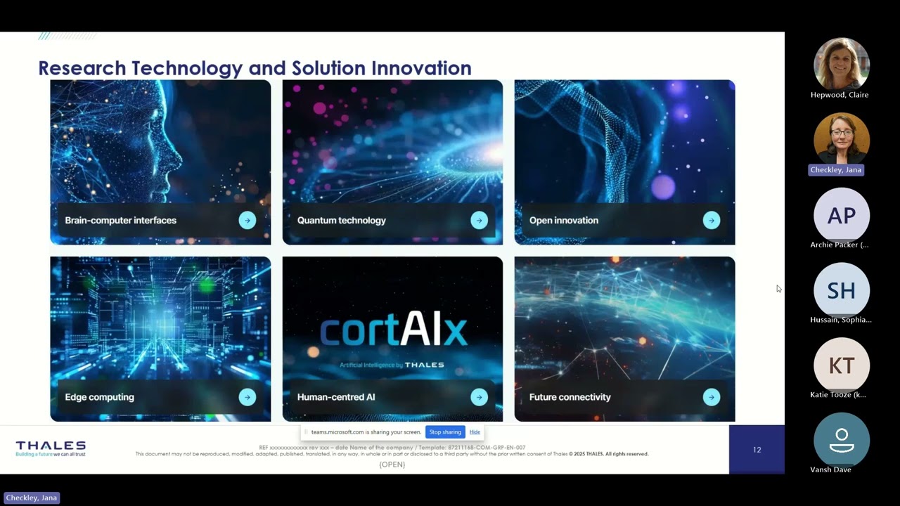 Employability Talk: David Harvey, Thales (02 Mar 2026)