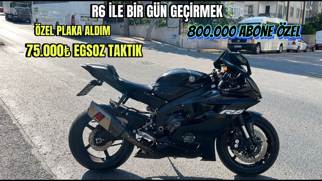 75.000₺ YENİ EGSOZ TAKTIK ! | R6 İLE BİR GÜN | YENİ ÖZEL PLAKAM