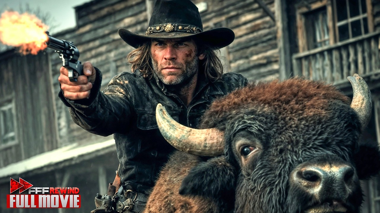 BUFFALO RIDER - A Rugged Loner And His Bison | WILD WEST WILDERNESS ADVENTURE | Full Movie