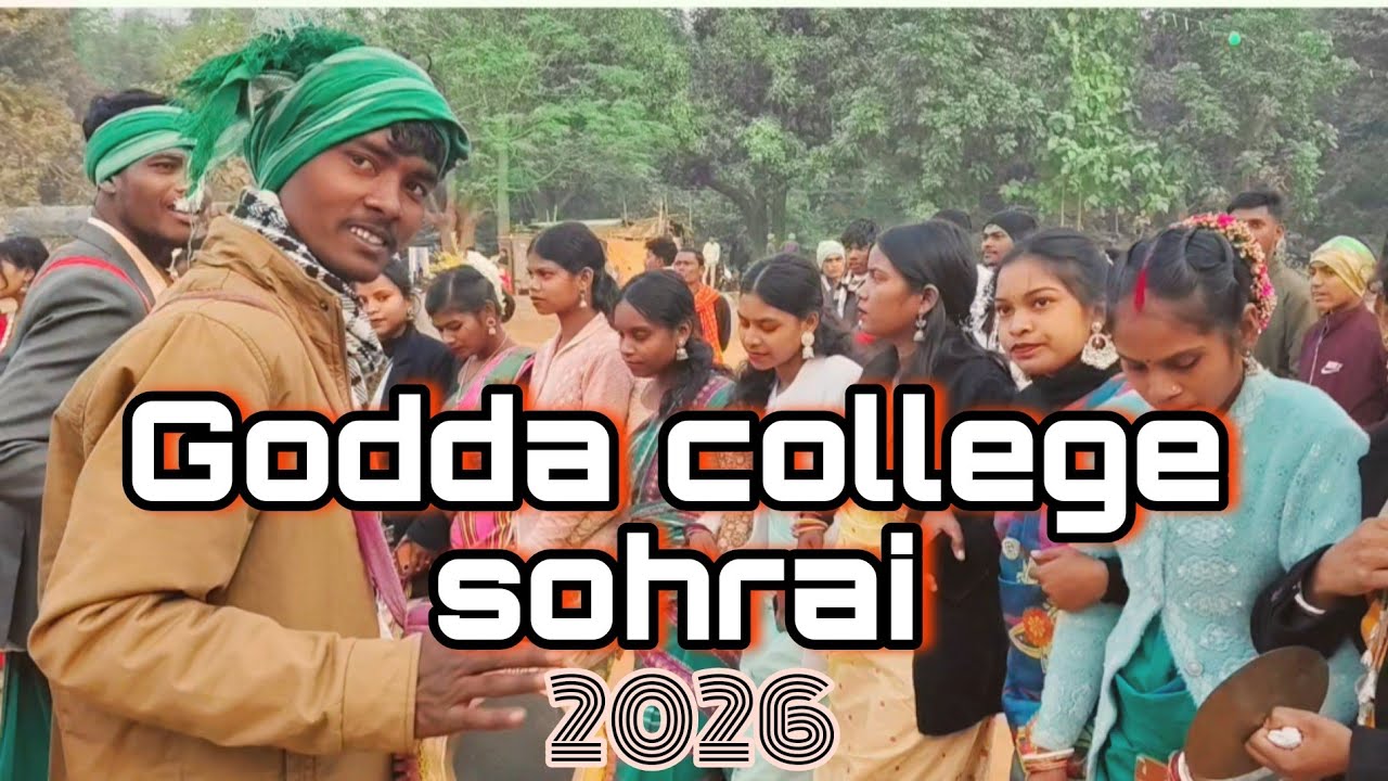 Godda college sohrai 09/01/2026#santhali #song 