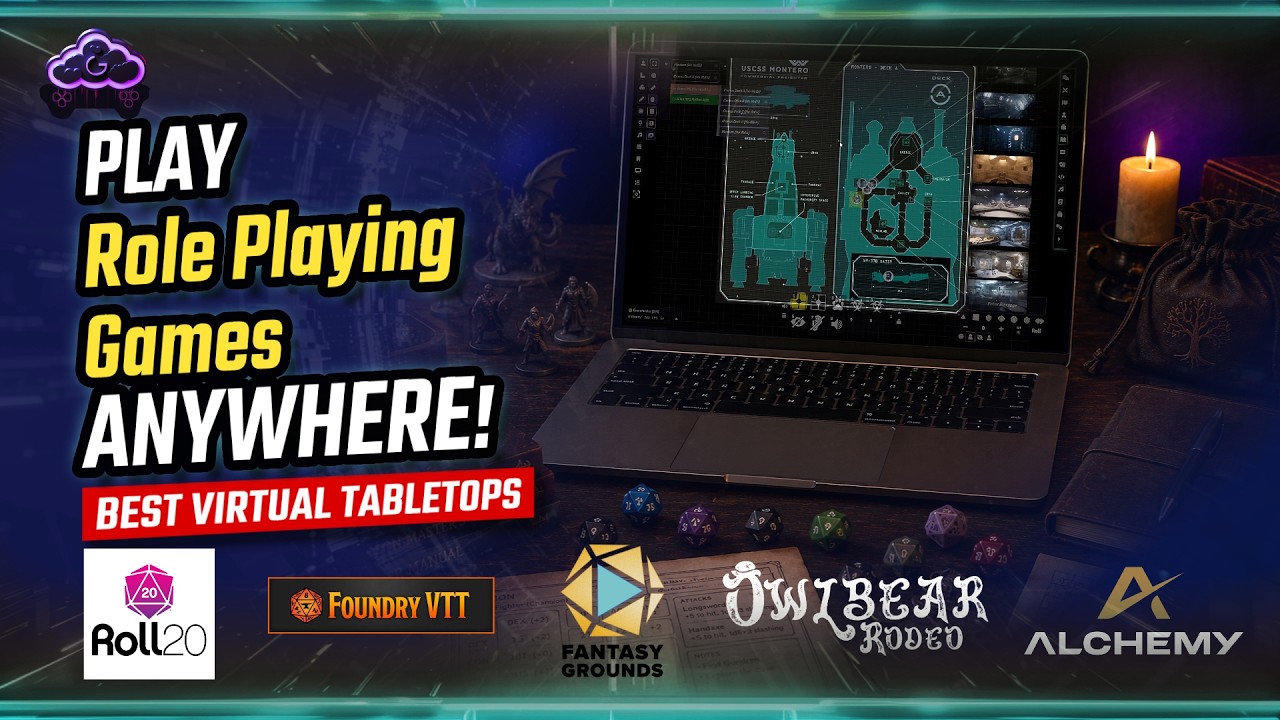 Play Role Playing Games Anywhere - Best Virtual Tabletops