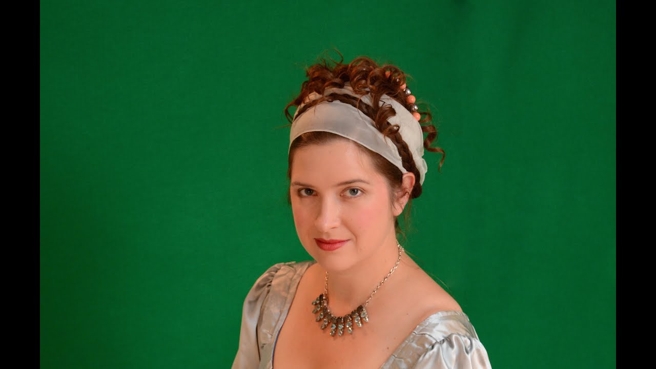 Authentic Napoleonic Hairstyle: Madame Recamier