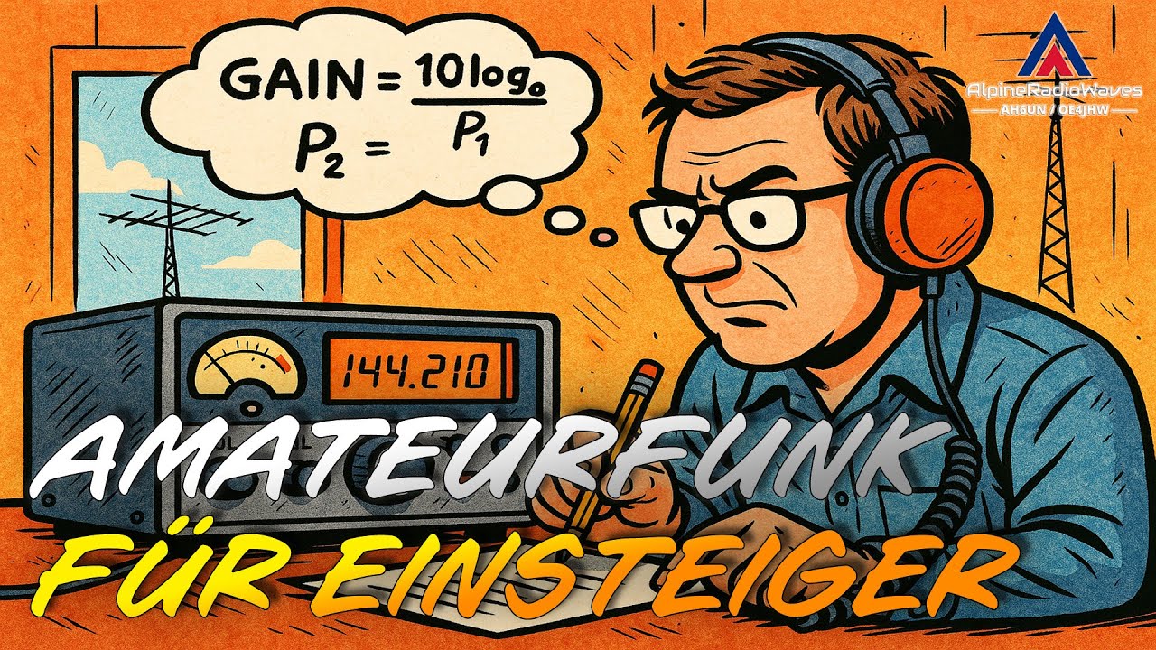 Amateurfunk für Einsteiger - Rechnen mit Dezibel bei der AFU Prüfung