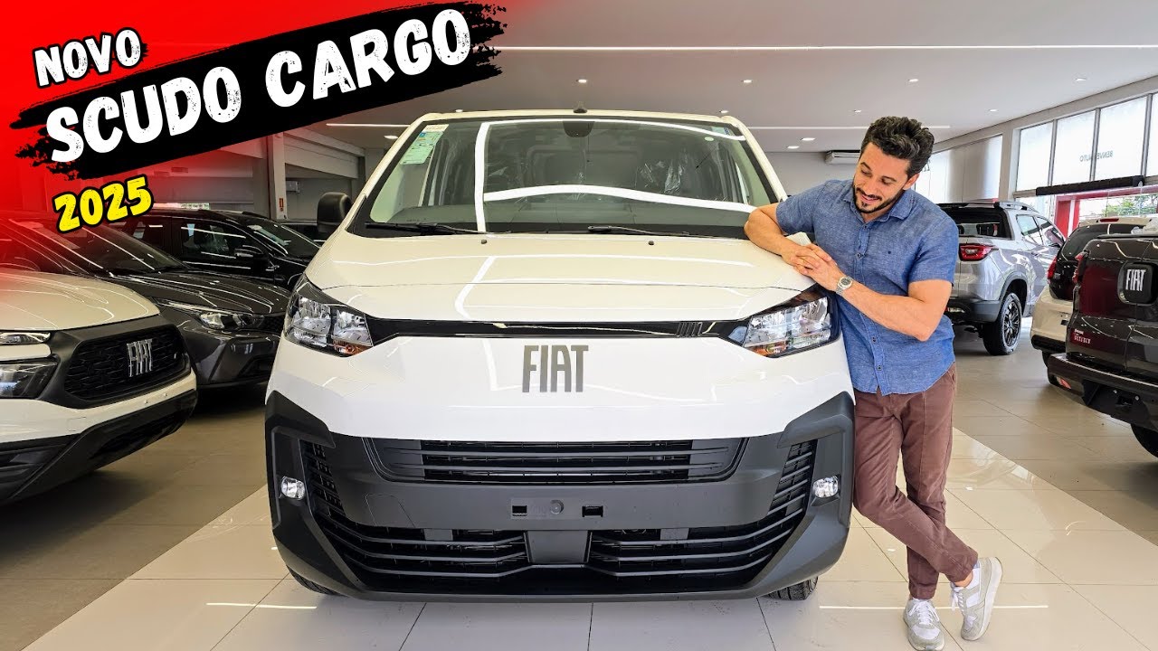 NOVO FIAT SCUDO 2025 review completo e preço para CNPJ