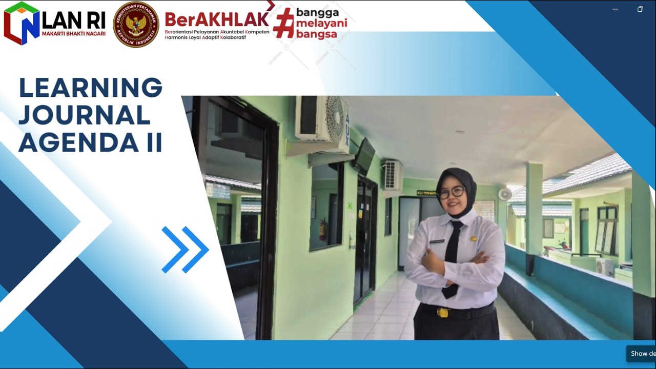 LEARNING JOURNAL AGENDA II