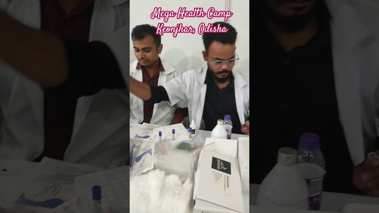 Mega Health Camp, Keonjhar, Odisha 21/09/2024