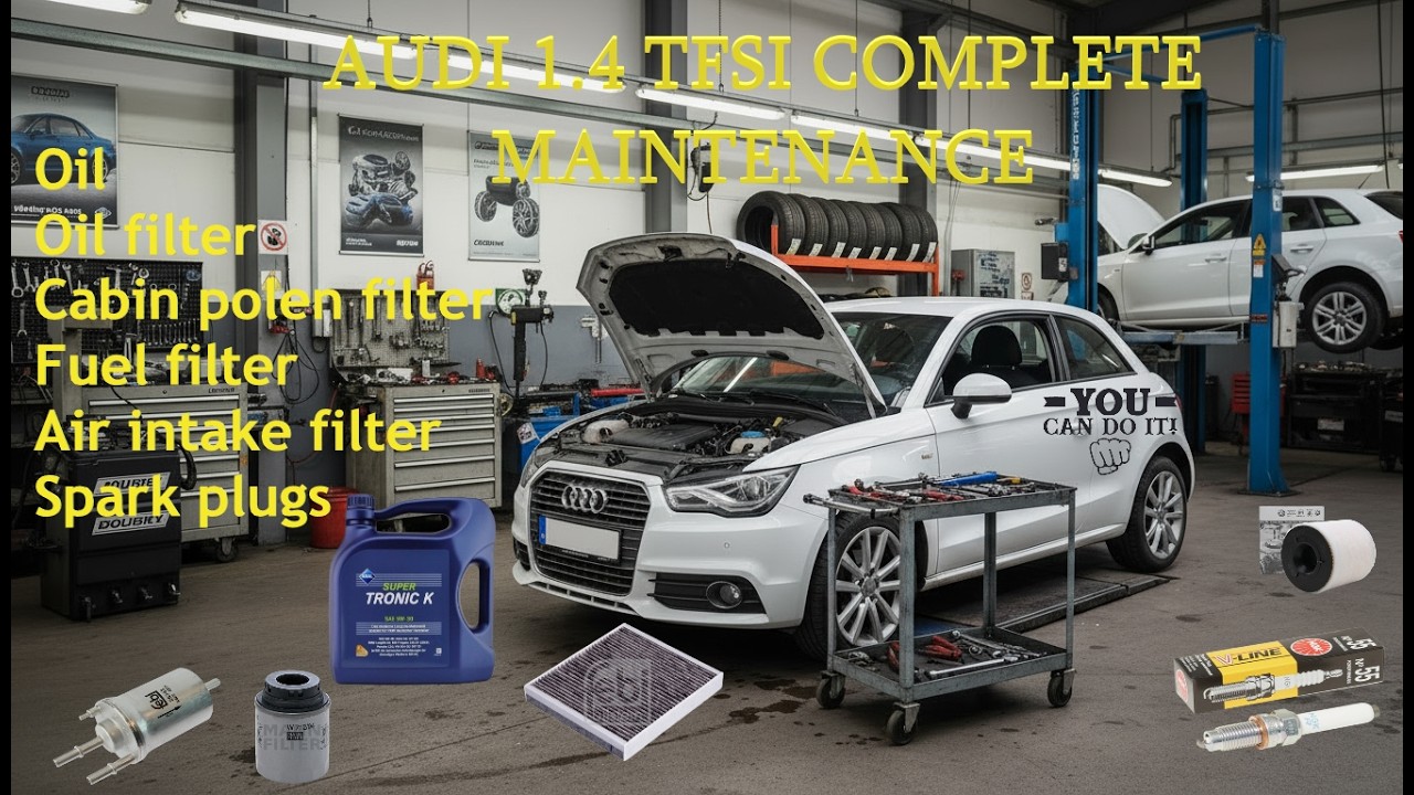Полное техническое обслуживание: Audi A1 1.4 TFSI (все, что вам нужно знать)