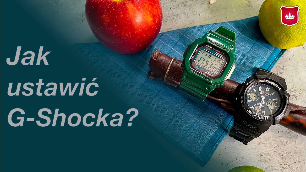 Jak ustawić godzinę w zegarku Casio G-Shock? - Poradnik kompletny