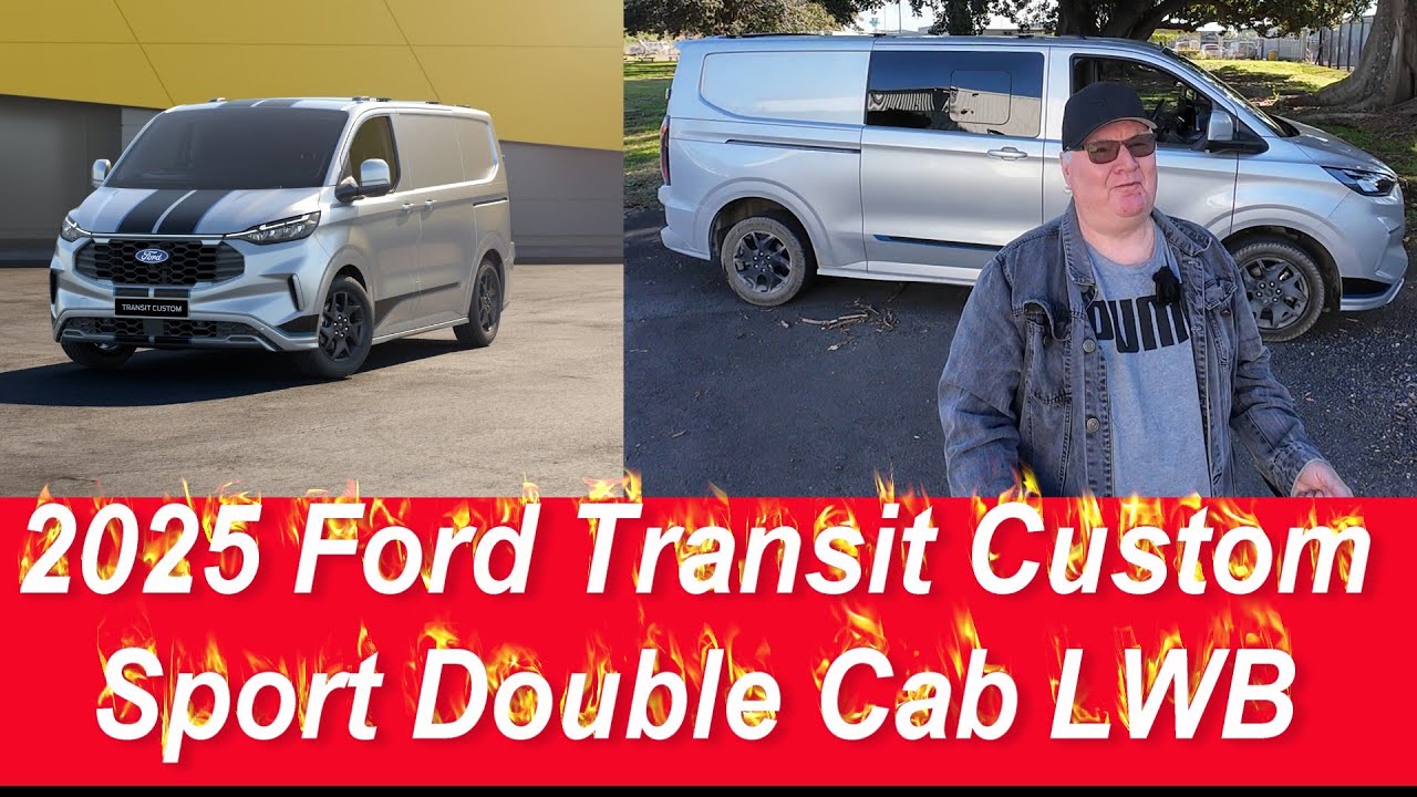 2025 Ford Transit Custom Sport LWB Dual Cab Review | Vanlife Tested