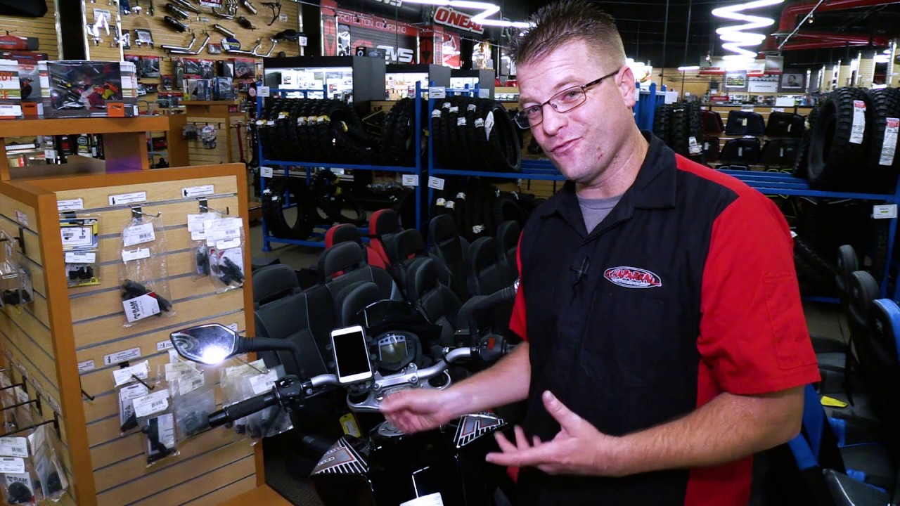 How to Mount a Phone onto a Motorcycle - RAM Mounts X-Grip and Rokform Mounts