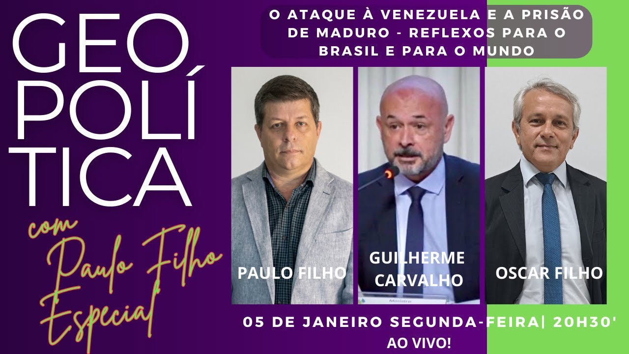 O ataque americano à Venezuela e a prisão de Maduro - reflexos para o Brasil e o mundo