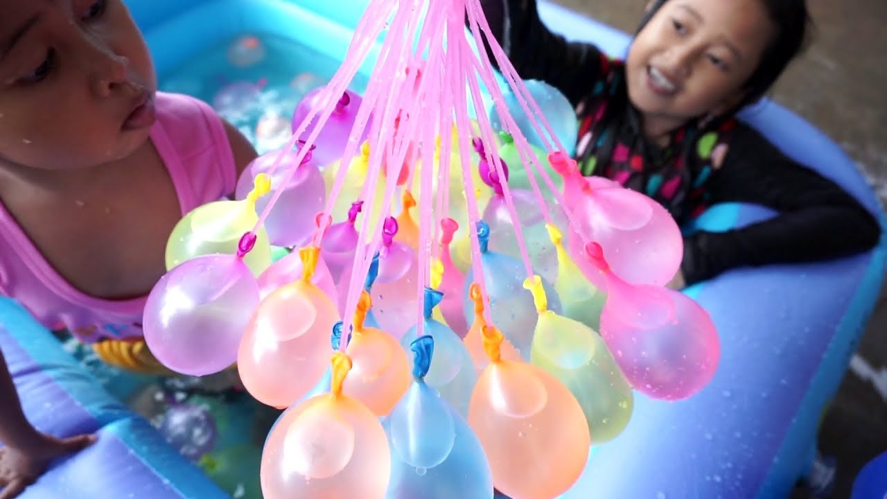 Main Balon Air + Unboxing Kolam Renang Anak 💖 Seru Lucu Banget Jessica Jenica