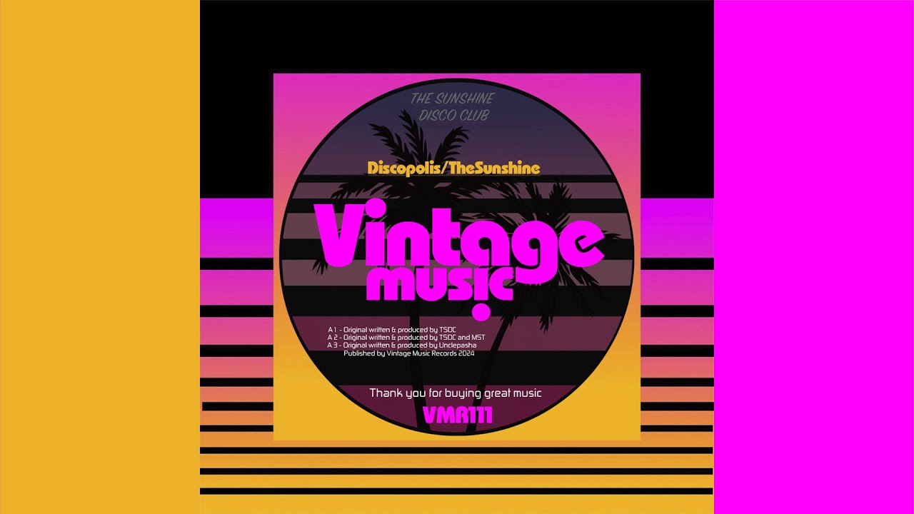 TSDC - Discopolis [VINTAGE MUSIC RECORDS] ▶️