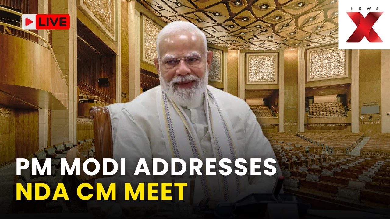 PM Modi LIVE: Modi Addresses NDA Conclave As Alliance Leaders Gather In Delhi | NewsX