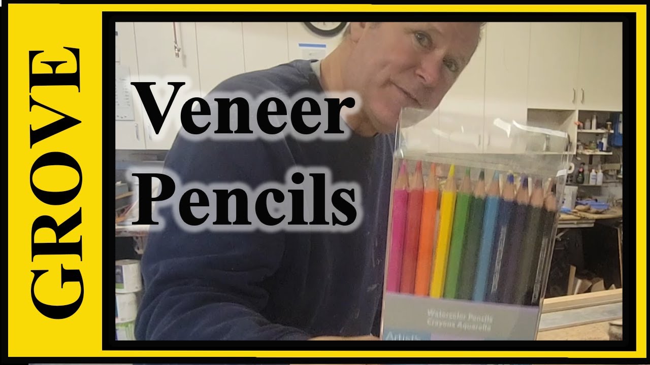 The best special pencils for marking wood veneer.