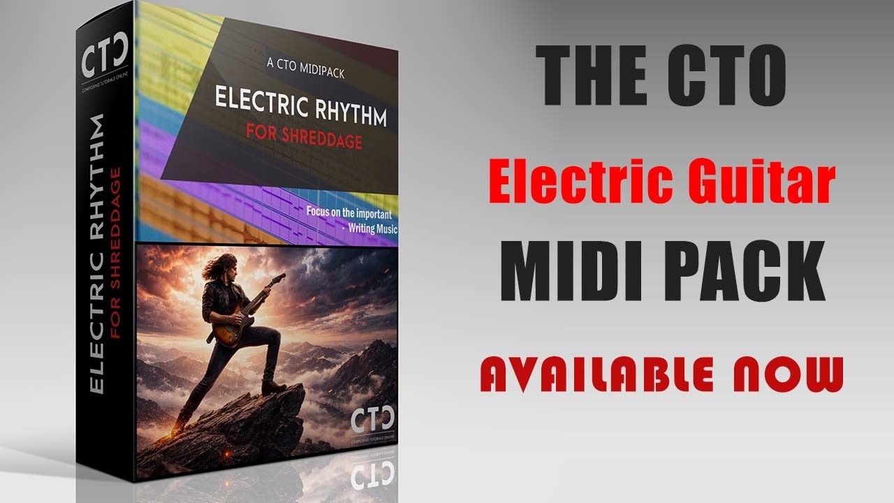 CTO Midi Pack - SHREDDAGE Rhythm Guitars Vol 1