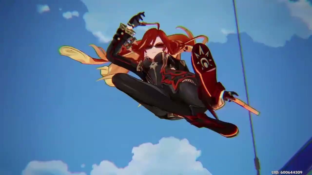 Genshin Impact Mavuika Fighting Capitano Cutscene