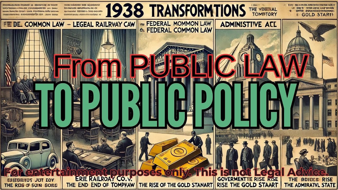 ***FROM PUBLIC LAW to PUBLIC POLICY *** Things Are Not What They Seem ***The Full Video