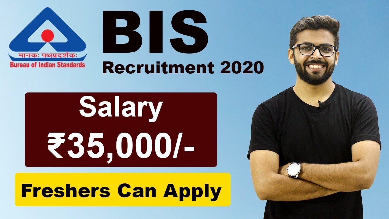 BIS Recruitment 2020 | Salary ₹35,000 | Freshers can Apply | Latest Govt Jobs 2020 | Talk with Abdul
