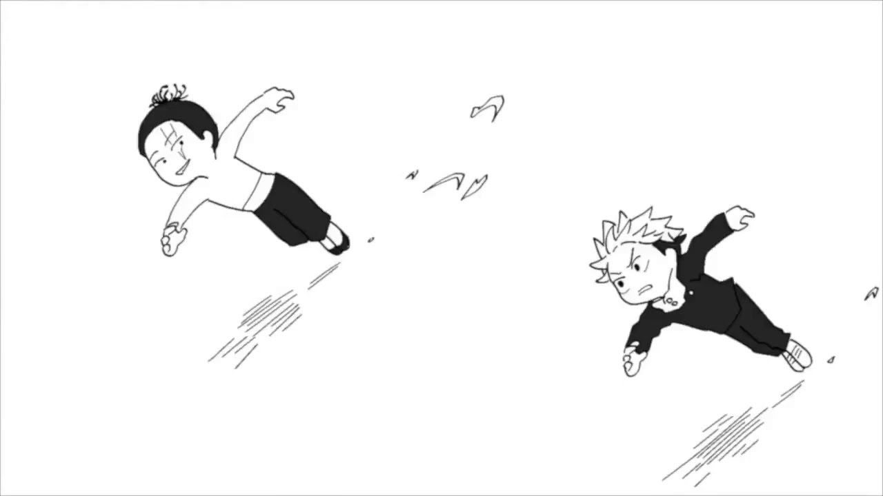 Jujutsu Kaisen - Rolling Girl | Animation | Anime cover | Parody