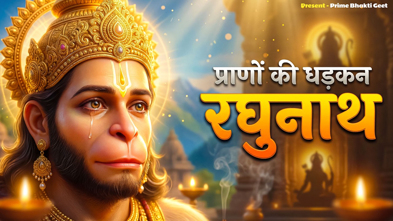 प्राणों की धड़कन रघुनाथ | Prano Ki Dhadkan Raghunaath |  Hanuman Ram Bhajan 2026 | Peaceful