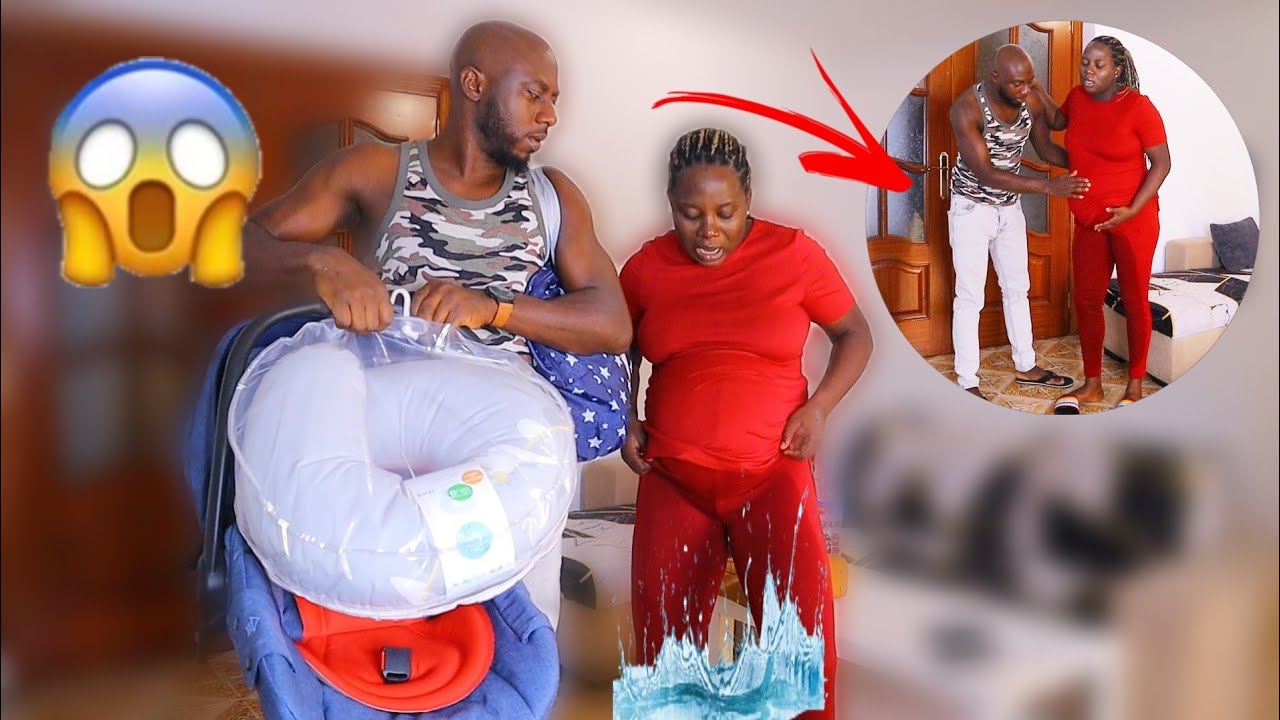 MY WATER BROKE | PRANK ON MY HUSBAND